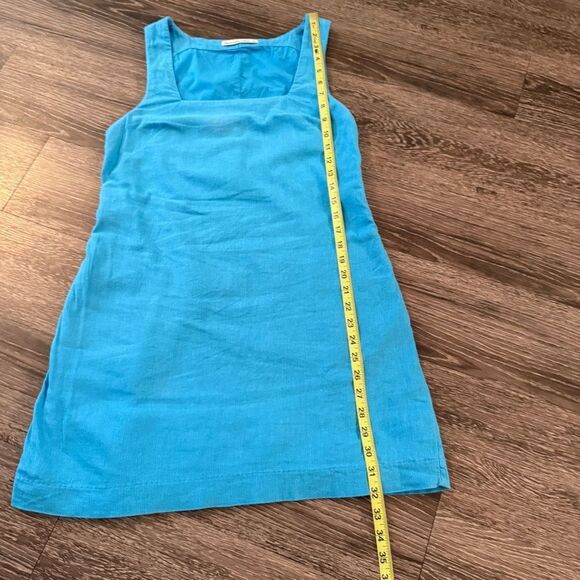 Abercrombie & Fitch Linen Cotton Square Neck Dress - Picture 4 of 6